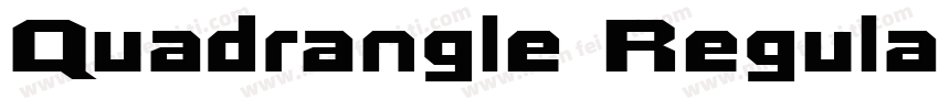 Quadrangle Regular字体转换